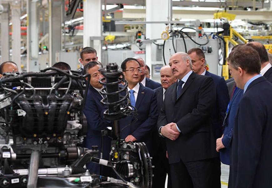 Лукашенко о производстве легковых авто в Беларуси