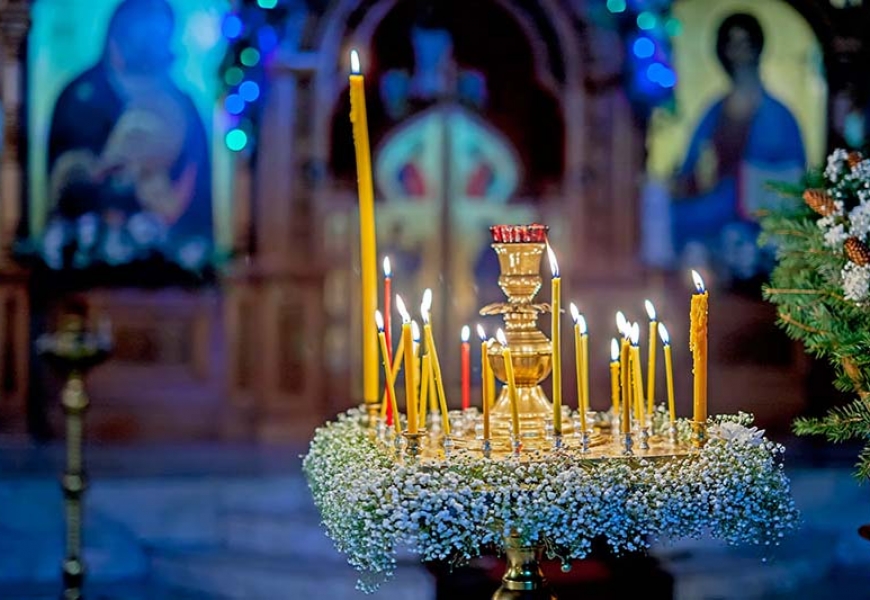 Православные празднуют Рождество Христово