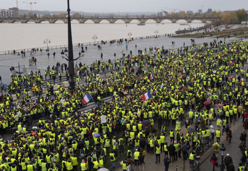 Тысячи французов осуждены за беспорядки во время акции «жёлтых жилетов»