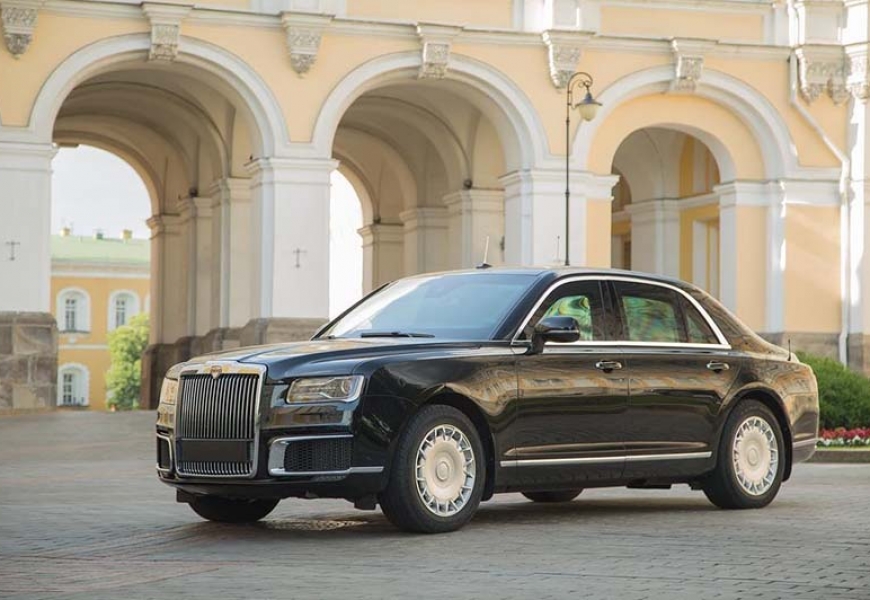 Заказы на седаны Aurus начнут принимать с 15 февраля 2019 года