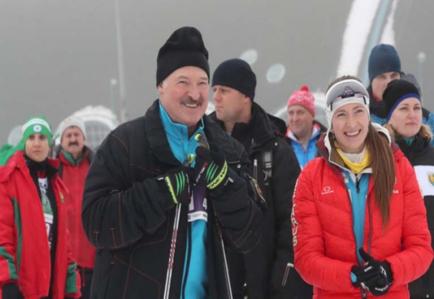 В эстафете «Минская лыжня – 2019» победила команда Президента Беларуси