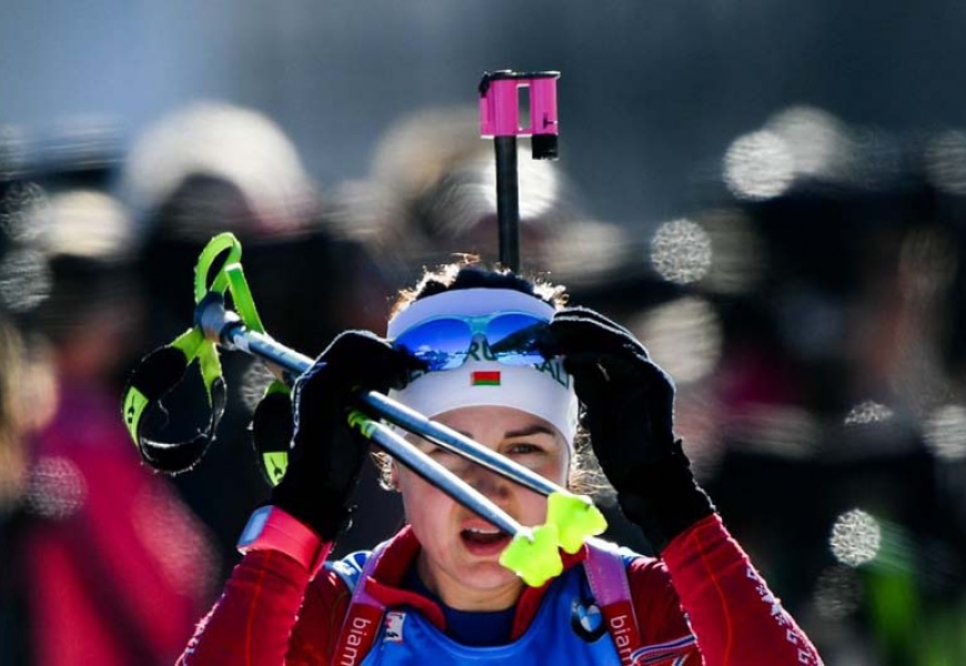 Биатлонистка Ирина Кривко взяла серебро в Раубичах