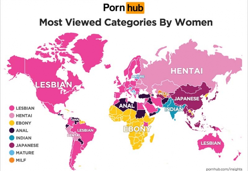 Pornhub рассказал, какое порно любят белоруски
