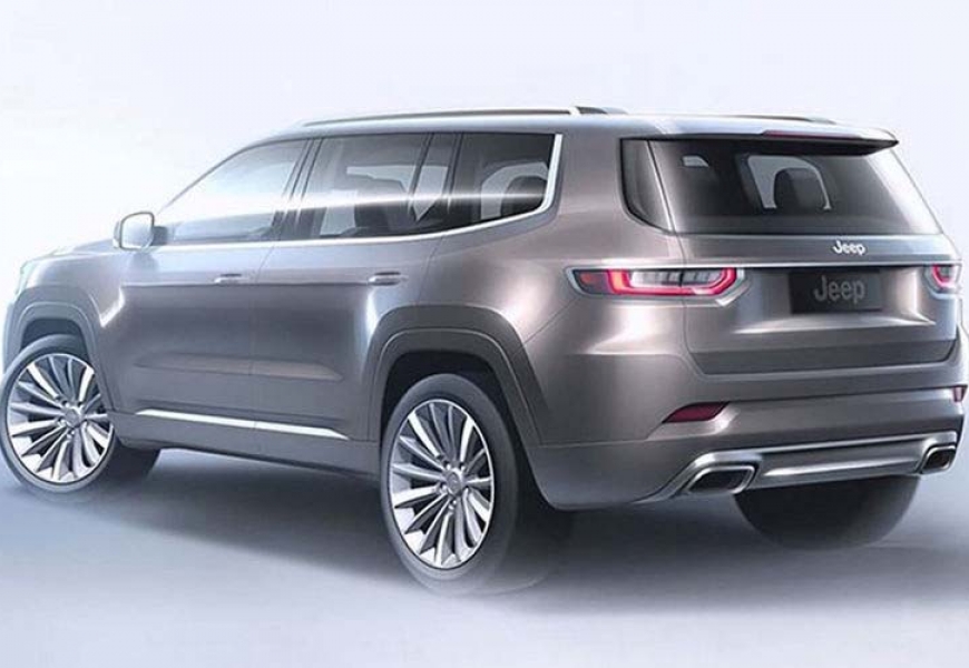 Jeep выпустит семиместный внедорожник
