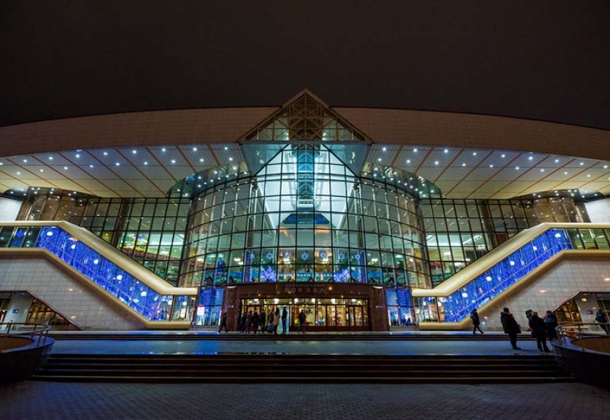 В Минске эвакуировали ЖД вокзал, ТЦ «Галилео» и «Замок»