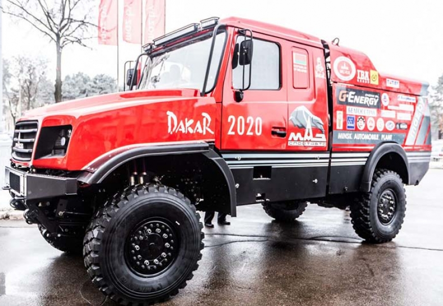 Новый, капотный МАЗ выиграл этап на ралли Morocco Desert Challenge