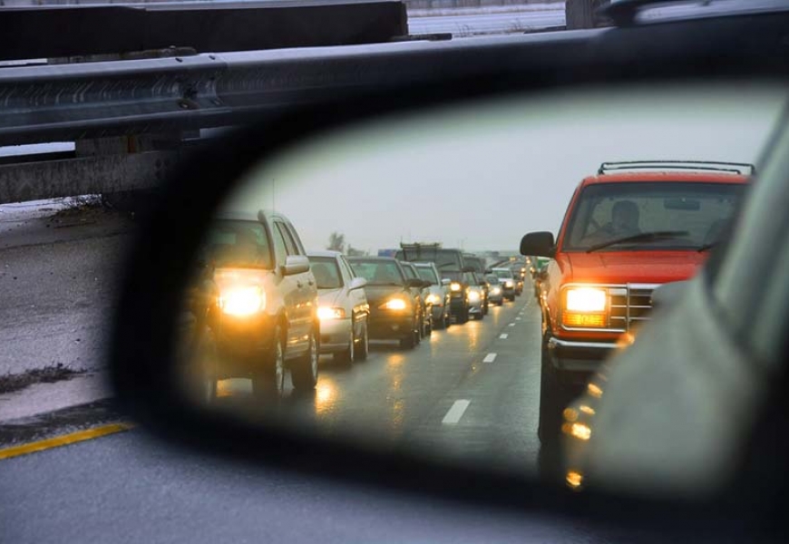 С 25 мая по 5 июня водителей будут штрафовать за не включённый свет фар