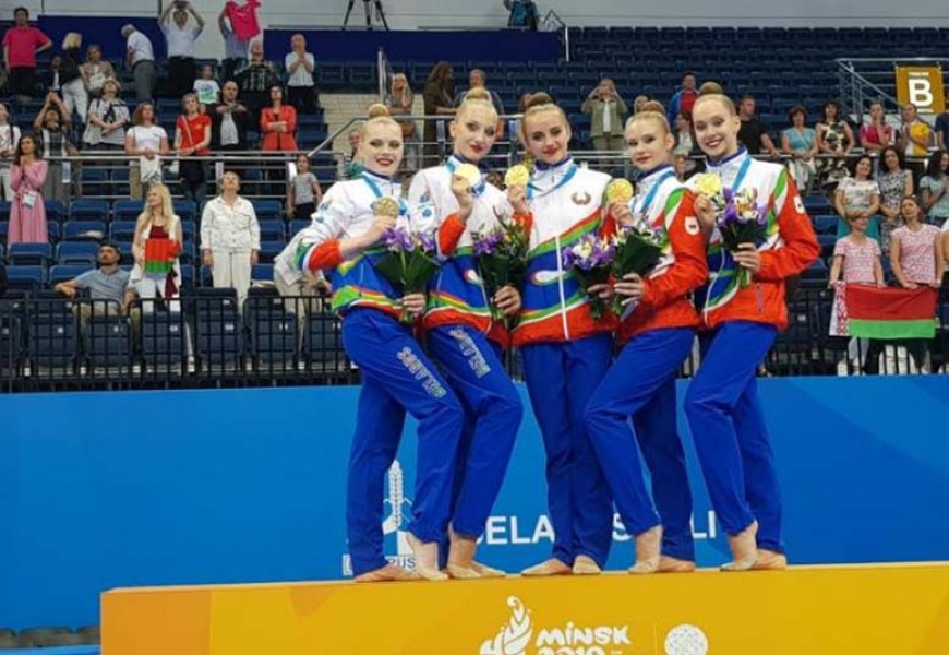 Белорусские гимнастки выиграли два золота и бронзу 