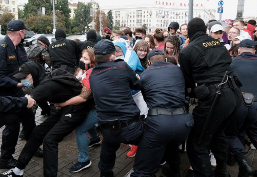 1 сентября в Минске задержали 75 участников протестов