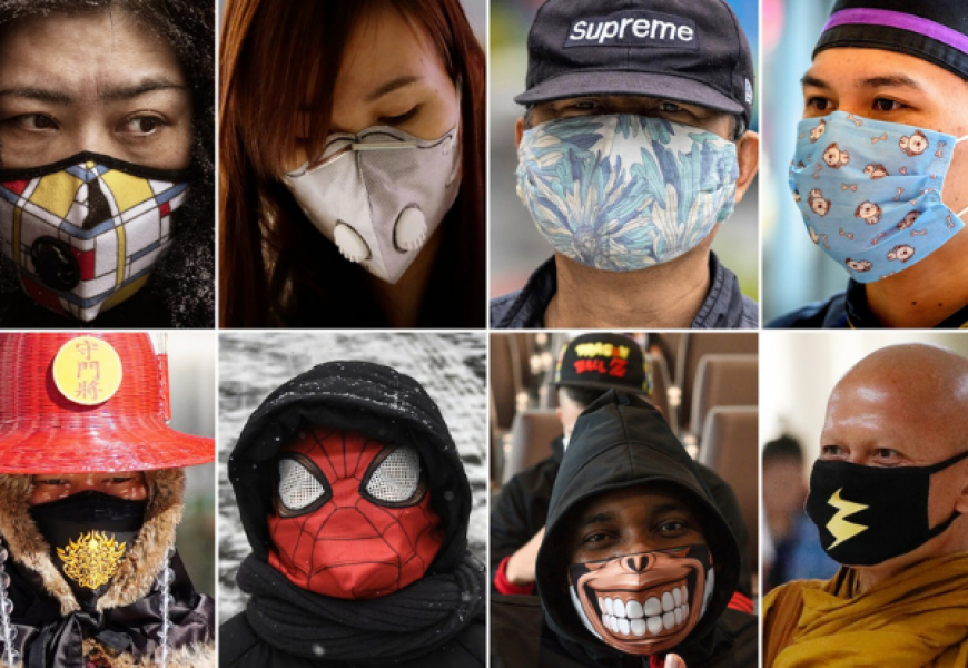 Цветные защитные маски могут навредить вашему здоровью