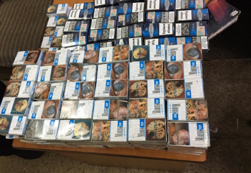 В Литве с начала декабря изъято 828 тысяч пачек белорусских сигарет 