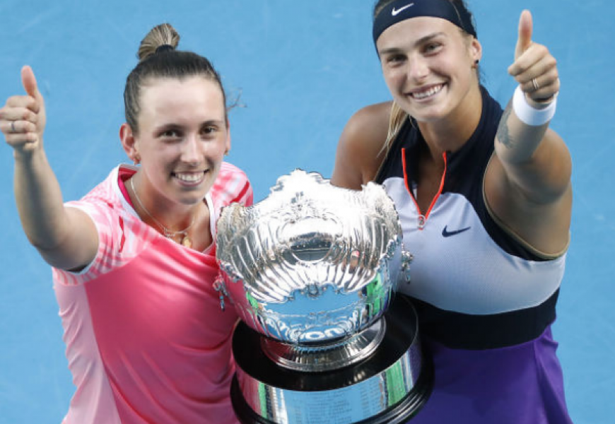 Алина Соболенко одержала победу в Australian Open в парном разряде