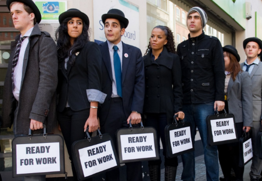Безработица в Великобритании выросла до рекордных отметок