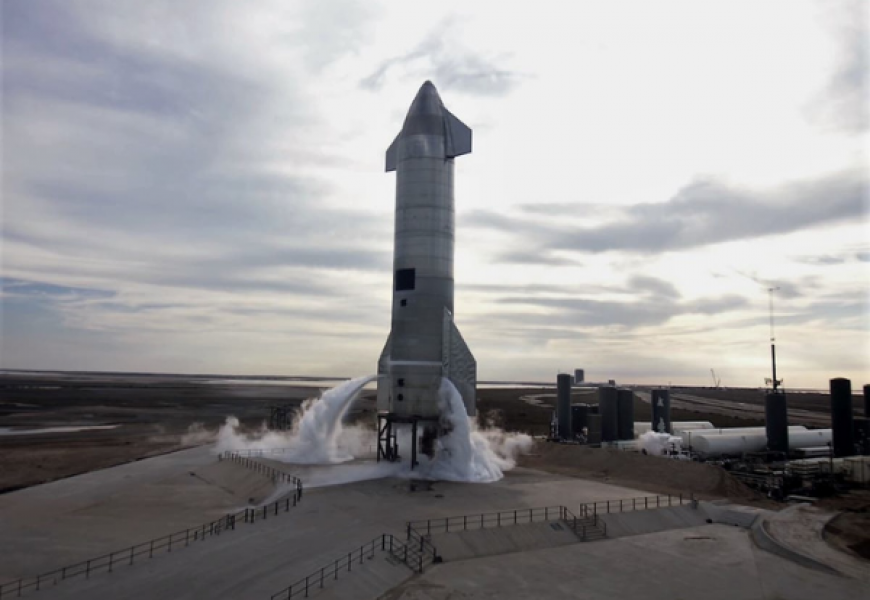 Прототип ракеты-носителя Starship SN11 компании SpaceX взорвался при посадке