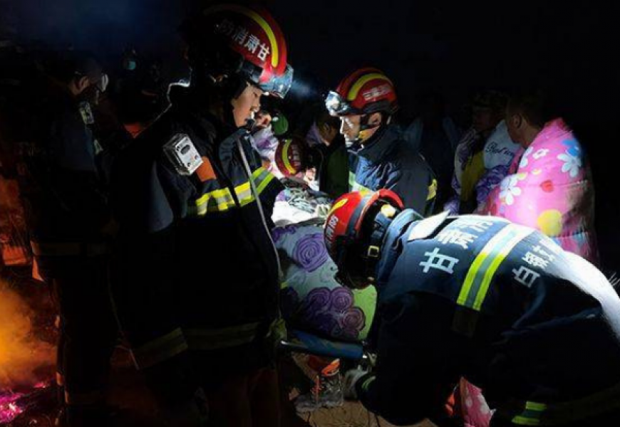 В Китае обрушилась шахта: 6 человек оказались под завалами