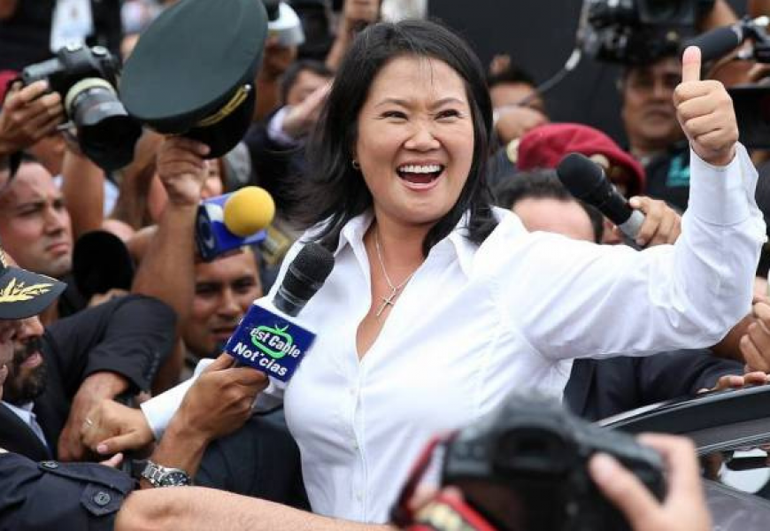 Кейко Фухимори лидирует во 2-м туре президентских выборов в Перу