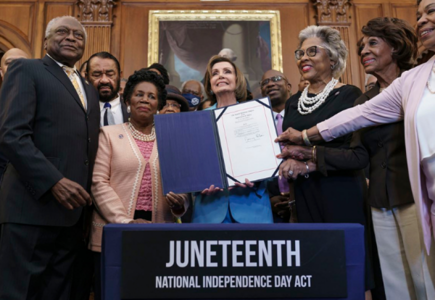 В США введен федеральный праздник в честь отмены рабства