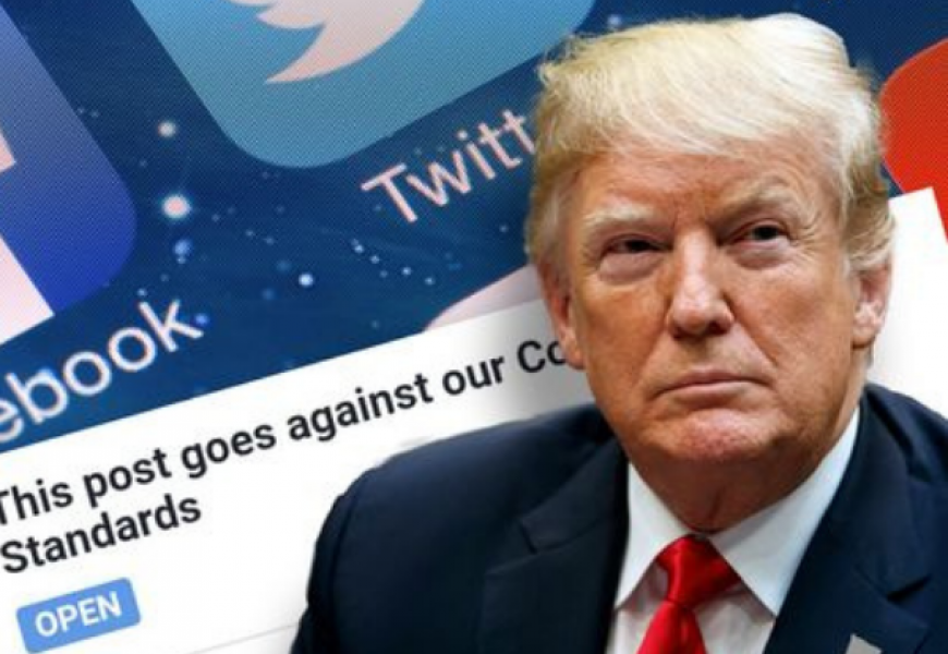 Будет суд: Трамп подал иск в суд в адрес Google, Facebook и Twitter